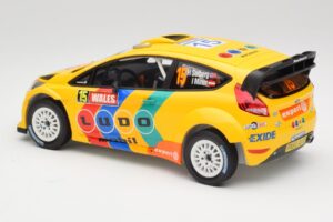 Ford Fiesta RS WRC #15 H. Solberg / I. Minor Stobart Wales Rally GB 2011 Minichamps 1:18 151110815 Metal - imagen 5 de 6