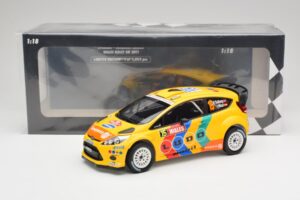 Ford Fiesta RS WRC #15 H. Solberg / I. Minor Stobart Wales Rally GB 2011 Minichamps 1:18 151110815 Metal - imagen 6 de 6