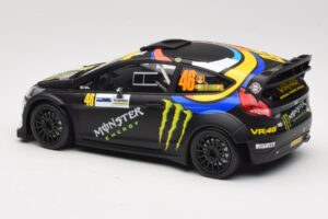 Ford Fiesta RS WRC #46 V. Rossi / C. Cassina Monza Rally Show 2011 Minichamps 1:18 151110846 Metal - imagen 5 de 6