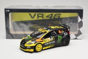 Ford Fiesta RS WRC #46 V. Rossi / C. Cassina 2nd Place Monza Rally Show 2013 Minichamps 1:18 151130846 Metal - imagen 6 de 6