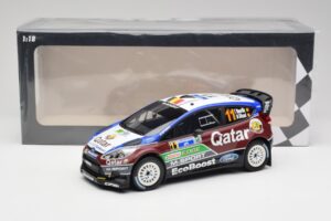 Ford Fiesta WRC #11 T. Neuville / N. Gilsoul Rally Mexico 2013 Minichamps 1:18 151130811 Metal - imagen 6 de 6