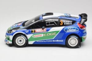 Ford Fiesta WRC #3 J-M. Latvala / M. Anttila Rally Great Britain Winner 2012 Minichamps 1:18 151120803 Metal - imagen 3 de 6