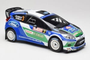 Ford Fiesta WRC #3 J-M. Latvala / M. Anttila Rally Great Britain Winner 2012 Minichamps 1:18 151120803 Metal - imagen 4 de 6