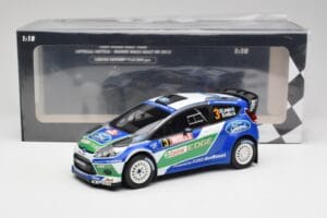 Ford Fiesta WRC #3 J-M. Latvala / M. Anttila Rally Great Britain Winner 2012 Minichamps 1:18 151120803 Metal - imagen 6 de 6