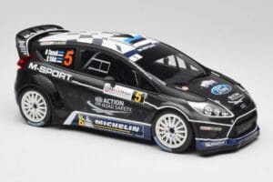 Ford Fiesta WRC #5 O. Tanak / R. Sikk Rally France 2012 Minichamps 1:18 151120805 Metal - imagen 4 de 6