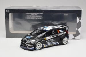 Ford Fiesta WRC #5 O. Tanak / R. Sikk Rally France 2012 Minichamps 1:18 151120805 Metal - imagen 6 de 6