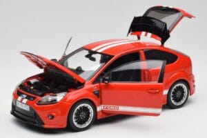 Ford Focus RS LM Classic Edition Race Red 1967 Ford Mk IV Tribute Minichamps 1:18 100080067 Metal - imagen 2 de 8