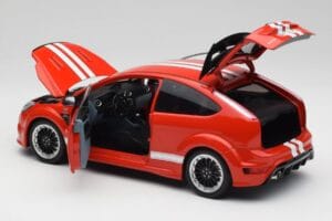 Ford Focus RS LM Classic Edition Race Red 1967 Ford Mk IV Tribute Minichamps 1:18 100080067 Metal - imagen 5 de 8