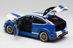 Ford Focus RS Mk2 LM Classic Azul Capri RS2600 Tribute Minichamps 1:18 100080072 Metal - imagen 5 de 8