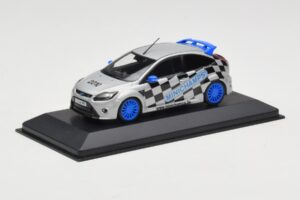Ford Focus RS Mk2 Promo Blue Wheels Minichamps 1:43 FORD002 Metal - imagen 2 de 4