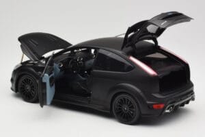 Ford Focus RS Mk2 RS500 Top Gear Matt Black Minichamps 1:18 519100800 Metal - imagen 5 de 8