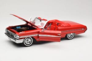 Ford Galaxie 500 Descapotable Rojo Sun Star 1:18 1420 Metal - imagen 2 de 8