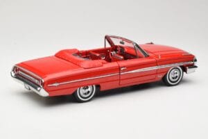 Ford Galaxie 500 Descapotable Rojo Sun Star 1:18 1420 Metal - imagen 3 de 8