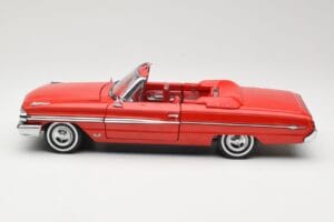 Ford Galaxie 500 Descapotable Rojo Sun Star 1:18 1420 Metal - imagen 4 de 8