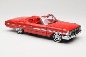Ford Galaxie 500 Descapotable Rojo Sun Star 1:18 1420 Metal - imagen 6 de 8