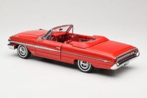Ford Galaxie 500 Descapotable Rojo Sun Star 1:18 1420 Metal - imagen 7 de 8