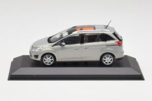 Ford Grand C-Max Mk2 Gris Metalizado Minichamps 1:43 400089101 Metal