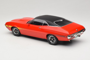 Ford Gran Torino Sport Rojo IXO 1:18 18CMC263 Metal - imagen 5 de 6