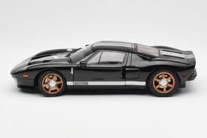 Ford GT Negro Con Franjas Blancas AUTOart 1:18 73023 Metal - imagen 4 de 8