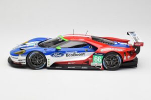 Ford GT GTE Chip Ganassi UK #66 O. Pla / S. Mucke / B. Johnson 24 Hours of Le Mans 2016 Minichamps 1:18 155168666 Metal - imagen 3 de 6