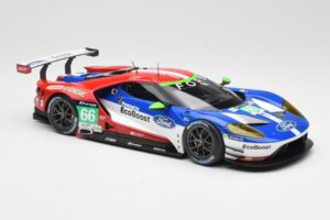 Ford GT GTE Chip Ganassi UK #66 O. Pla / S. Mucke / B. Johnson 24 Hours of Le Mans 2016 Minichamps 1:18 155168666 Metal - imagen 4 de 6