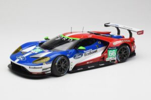 Ford GT GTE Chip Ganassi UK #66 O. Pla / S. Mucke / B. Johnson 24 Hours of Le Mans 2016 Minichamps 1:18 155168666 Metal