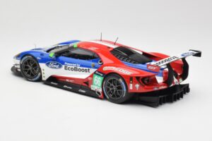 Ford GT GTE Chip Ganassi UK #66 O. Pla / S. Mucke / B. Johnson 24 Hours of Le Mans 2016 Minichamps 1:18 155168666 Metal - imagen 5 de 6