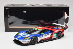 Ford GT GTE Chip Ganassi UK #66 O. Pla / S. Mucke / B. Johnson 24 Hours of Le Mans 2016 Minichamps 1:18 155168666 Metal - imagen 6 de 6