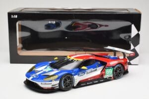 Ford GT GTE Chip Ganassi USA #69 R. Briscoe / R. Westbrook / S. Dixon 24 Hours of Le Mans 2016 Minichamps 1:18 155168669 Meta - imagen 6 de 6