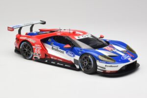 Ford GT #68 D. Muller / J. Hand / S. Bourdais LMGTE Pro Winner 24 Hours of Le Mans 2016 Minichamps 1:18 4012138143098 Metal - imagen 4 de 6