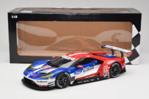 Ford GT #68 D. Muller / J. Hand / S. Bourdais LMGTE Pro Winner 24 Hours of Le Mans 2016 Minichamps 1:18 4012138143098 Metal - imagen 6 de 6