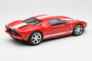 Ford GT Rojo AUTOart 1:18 73021 Metal - imagen 3 de 8