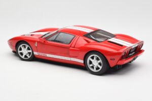 Ford GT Rojo AUTOart 1:18 73021 Metal - imagen 7 de 8