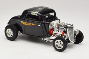 Ford Hot Rod Negro Rydell High Grease ERTL 1:18 36602 Metal - imagen 4 de 6