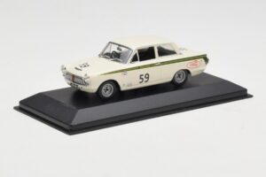 Ford Lotus Cortina Mk1 #59 J. Clark / R. Parsons Sebring 12 Hours 1964 Minichamps 1:43 400648259 Metal - imagen 2 de 4