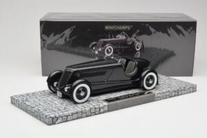 Ford Model 40 Special Speedster Gris Oscuro Minichamps 1:18 107082040 Resina - imagen 6 de 6