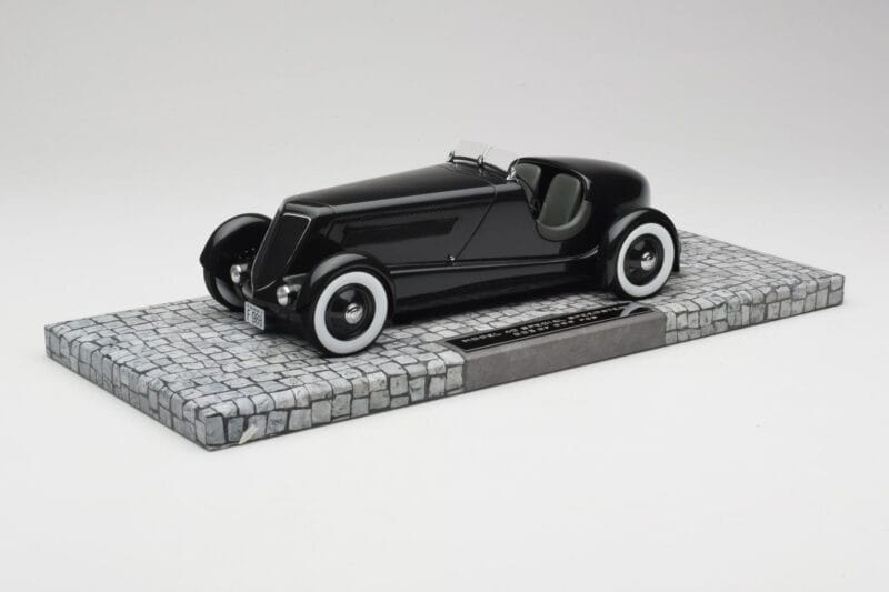 Ford Model 40 Special Speedster Gris Oscuro Minichamps 1:18 107082040 Resina