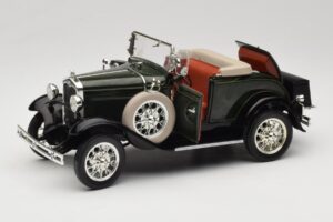 Ford Model A Verde Oscuro Motor City 1:18 20003 Metal - imagen 2 de 8