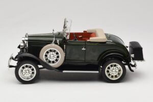 Ford Model A Verde Oscuro Motor City 1:18 20003 Metal - imagen 4 de 8
