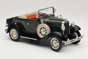 Ford Model A Verde Oscuro Motor City 1:18 20003 Metal - imagen 6 de 8