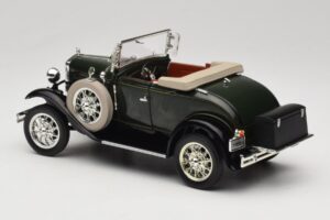 Ford Model A Verde Oscuro Motor City 1:18 20003 Metal - imagen 7 de 8