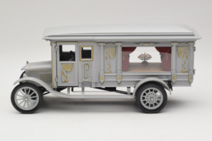 Ford Model T Coche Fúnebre Tallado Ornamentado Precision Miniatures 1:18 PMSC-07G Metal - imagen 4 de 8