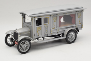 Ford Model T Coche Fúnebre Tallado Ornamentado Precision Miniatures 1:18 PMSC-07G Metal
