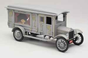 Ford Model T Coche Fúnebre Tallado Ornamentado Precision Miniatures 1:18 PMSC-07G Metal - imagen 6 de 8