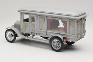 Ford Model T Coche Fúnebre Tallado Ornamentado Precision Miniatures 1:18 PMSC-07G Metal - imagen 7 de 8