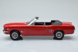 Ford Mustang Descapotable Rojo Norev 1:18 182810 Metal - imagen 3 de 6