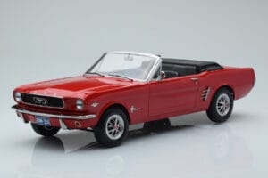 Ford Mustang Descapotable Rojo Norev 1:18 182810 Metal
