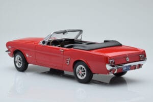 Ford Mustang Descapotable Rojo Norev 1:18 182810 Metal - imagen 5 de 6