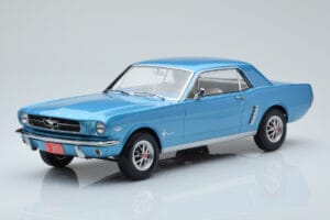 Ford Mustang Coupe Turquesa Norev 1:18 182800 Metal