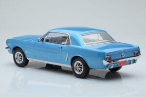 Ford Mustang Coupe Turquesa Norev 1:18 182800 Metal - imagen 5 de 6